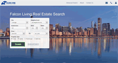 Desktop Screenshot of falconliving.com